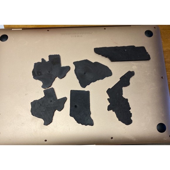 Lot of 5  Refrigerator Magnets from US States (2) Texas, IN, FL, SC, TN - Picture 2 of 3